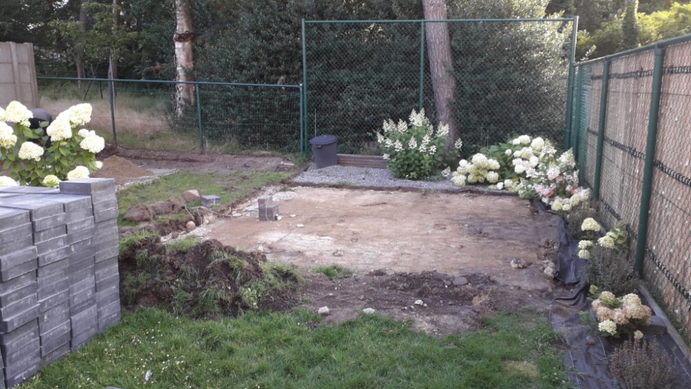 Tuinwerken Claes project Houthalen