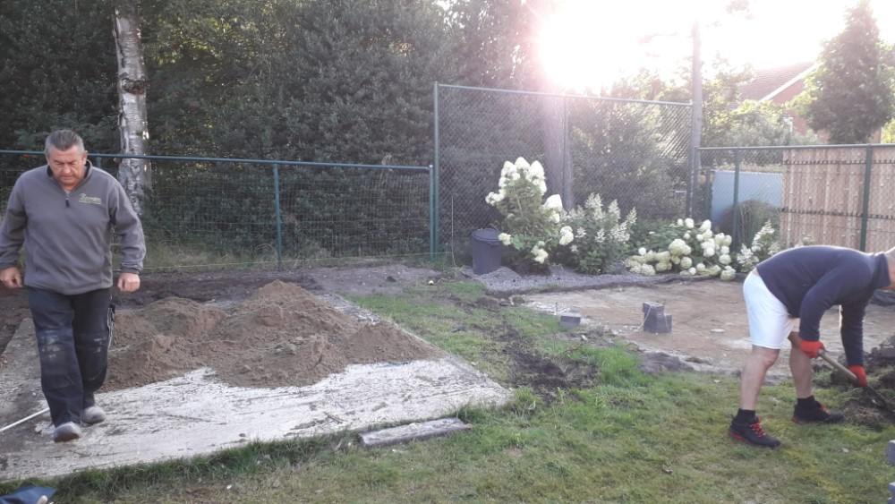 Tuinwerken Claes project Houthalen